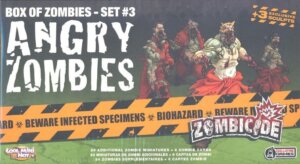 Zombicide: Box of Zombies – Set #3: Angry Zombies board game cover