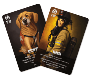 Flash Point: Fire Rescue – Veteran and Rescue Dog board game cover