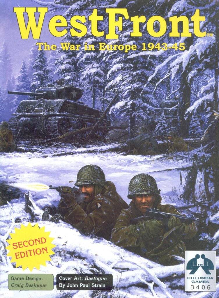 WestFront II: The War in Europe 1943-45 – Second Edition board game cover