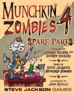 Munchkin Zombies 4: Spare Parts board game cover