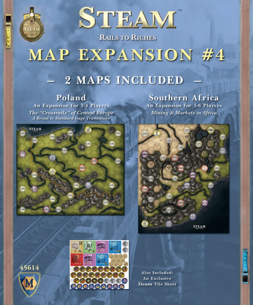 Steam: Map Expansion #4 board game cover