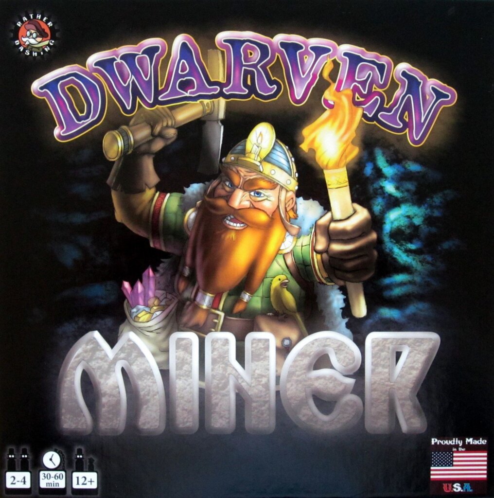Dwarven Miner board game cover