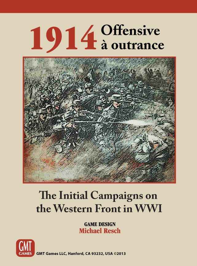 1914: Offensive à outrance board game cover