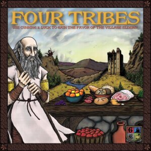 Four Tribes board game cover
