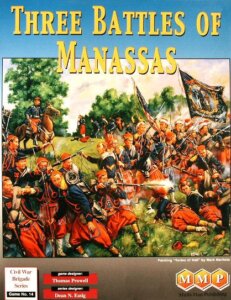 Three Battles of Manassas board game cover