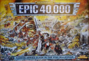 Warhammer Epic 40,000 board game cover