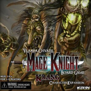 Mage Knight Board Game: Krang Character Expansion board game cover