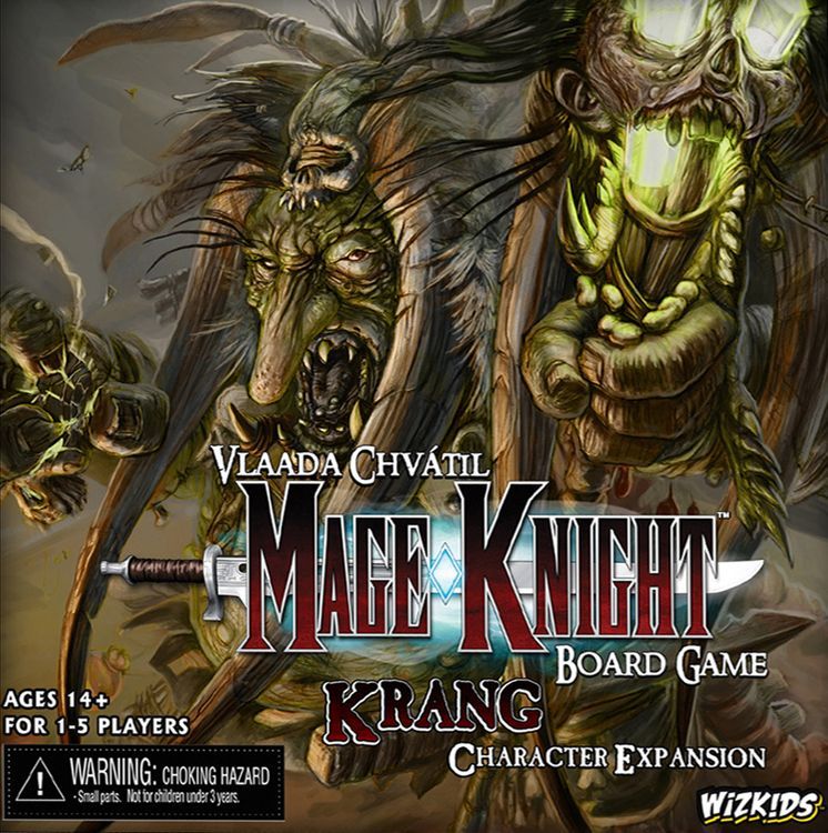 Mage Knight Board Game: Krang Character Expansion board game cover