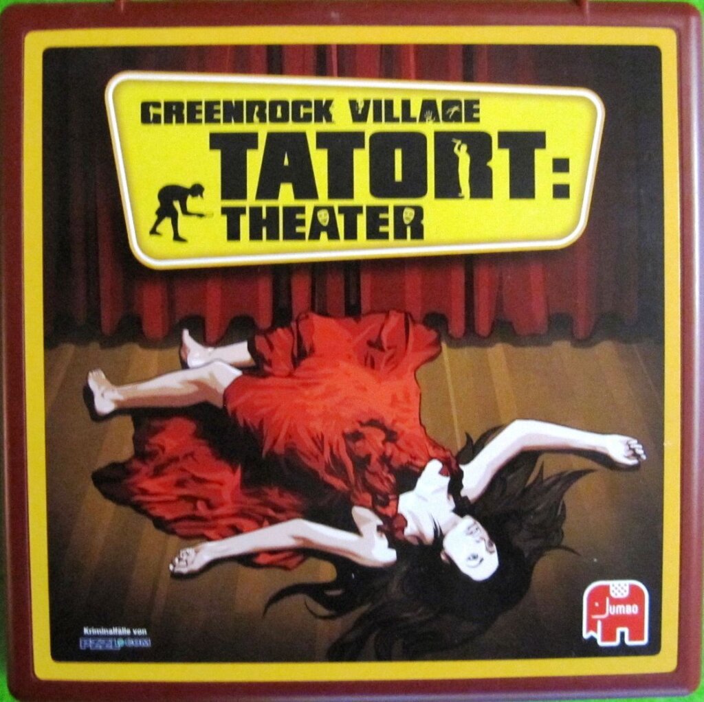 Murder in Greenrock Village: Theatre board game cover