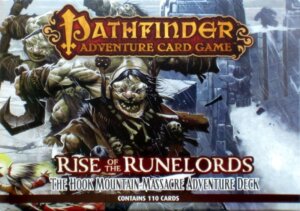 Pathfinder Adventure Card Game: Rise of the Runelords – Adventure Deck 3: The Hook Mountain Massacre board game cover