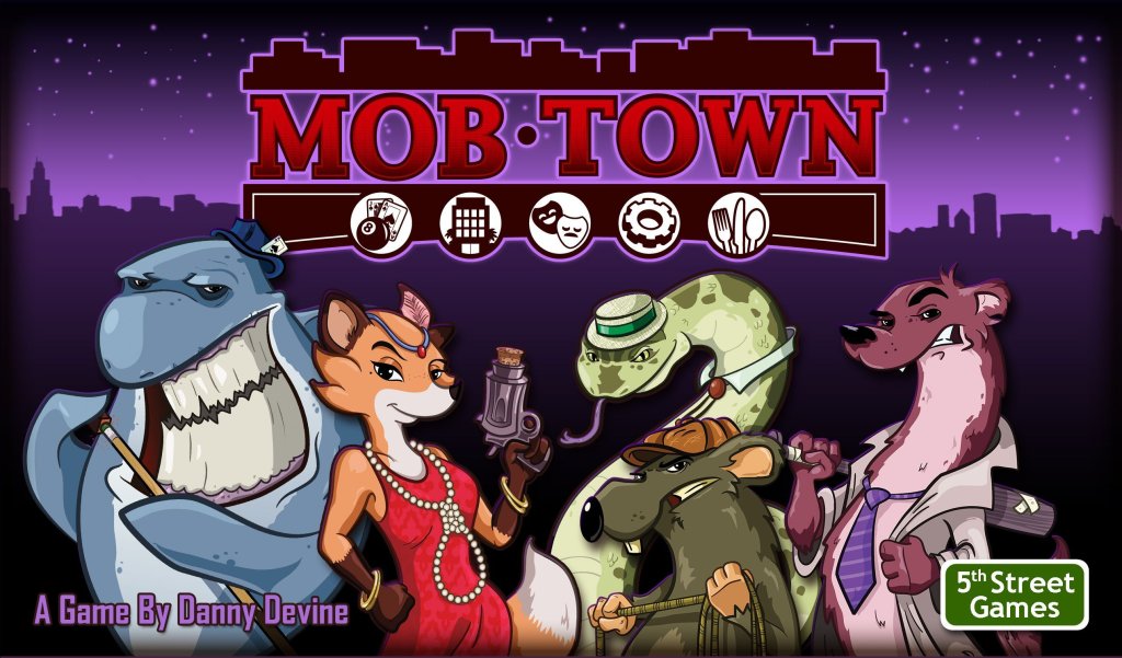 Mob Town board game cover