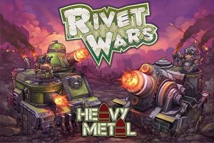 Rivet Wars: Heavy Metal board game cover
