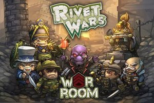 Rivet Wars: War Room board game cover