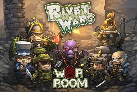 Rivet Wars: War Room board game cover