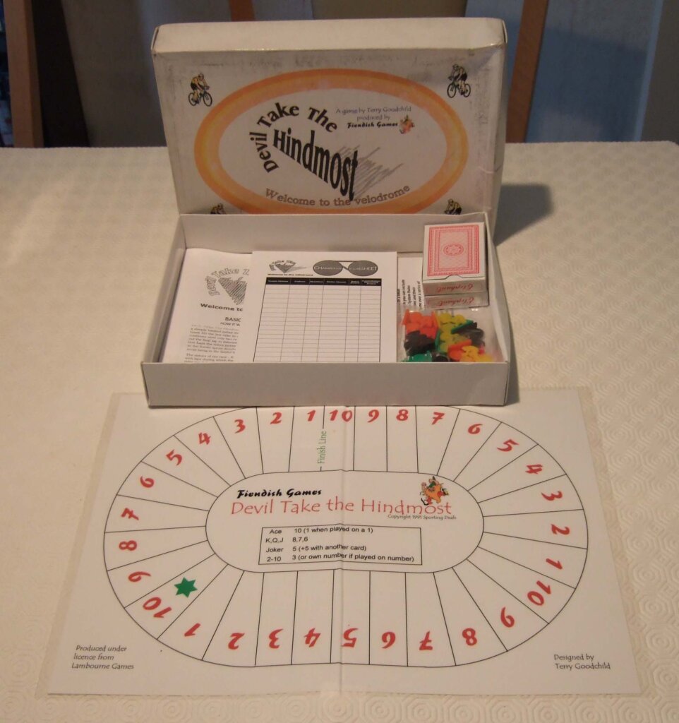 Devil Take the Hindmost board game cover