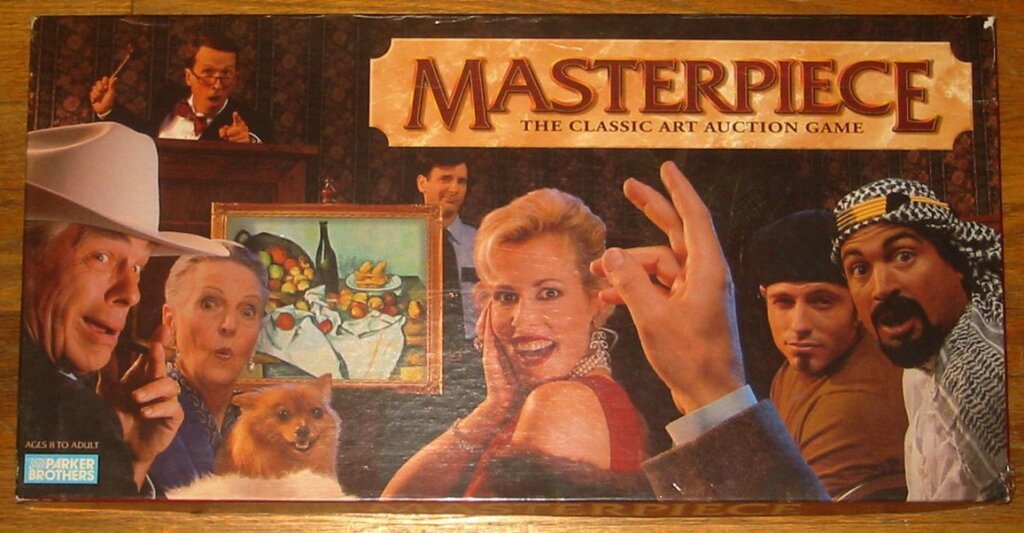 Masterpiece board game cover