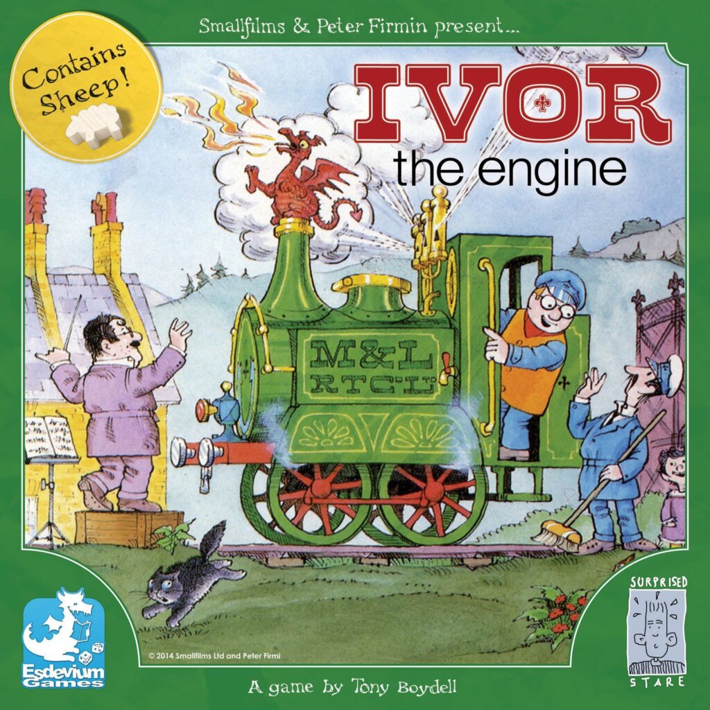 Ivor the Engine board game cover
