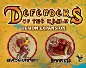 Defenders of the Realm: Minions Expansion – Demons board game cover