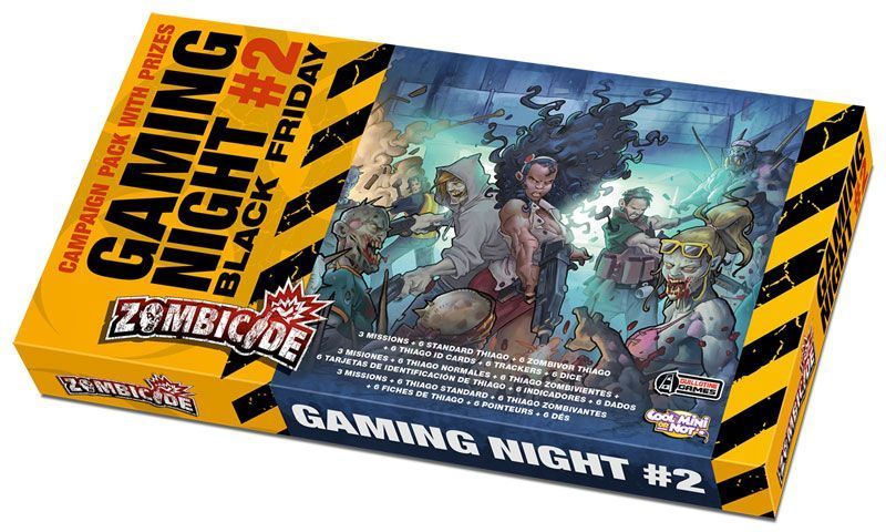Zombicide Gaming Night #2: Black Friday board game cover