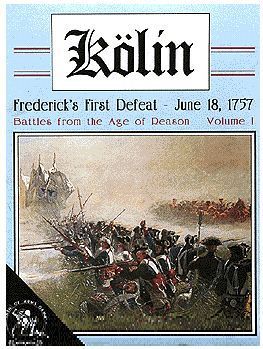 Kolin: Frederick’s First Defeat – June 18, 1757 board game cover