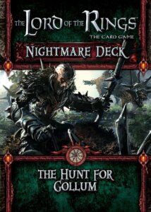 The Lord of the Rings: The Card Game – Nightmare Deck: The Hunt for Gollum board game cover