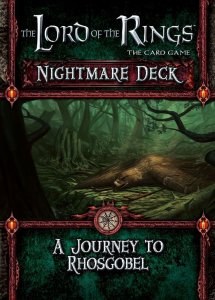 The Lord of the Rings: The Card Game – Nightmare Deck: A Journey to Rhosgobel board game cover