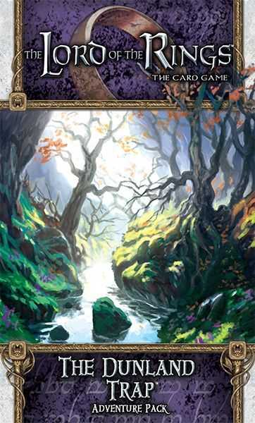 The Lord of the Rings: The Card Game – The Dunland Trap board game cover