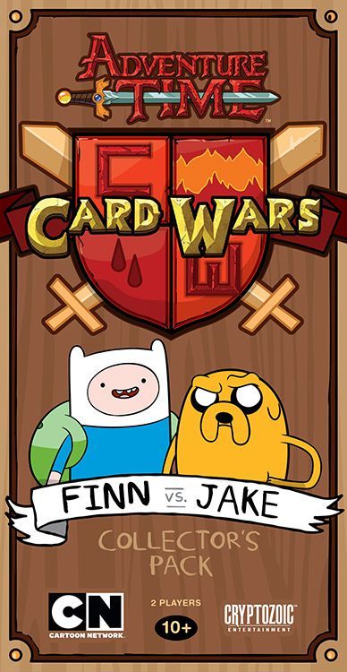 Adventure Time Card Wars: Finn vs. Jake board game cover
