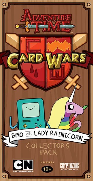 Adventure Time Card Wars: BMO vs. Lady Rainicorn board game cover