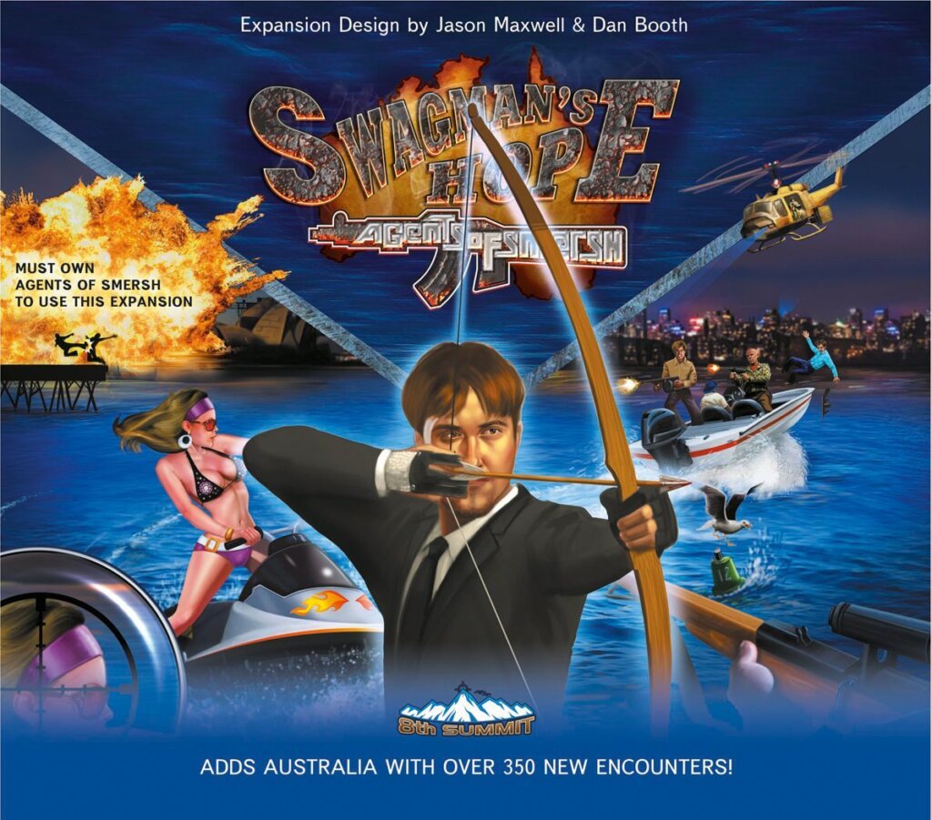 Agents of SMERSH: Swagman’s Hope board game cover