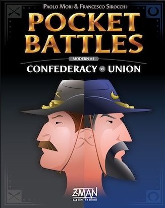 Pocket Battles: Confederacy vs Union board game cover