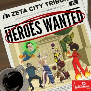 Heroes Wanted board game cover