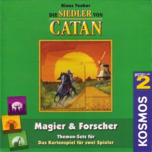 Die Siedler von Catan: Kartenspiel – Magier & Forscher board game cover