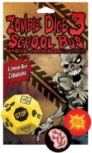 Zombie Dice 3: School Bus board game cover