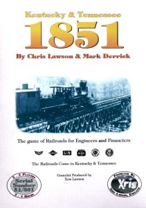 1851: Kentucky & Tennessee board game cover