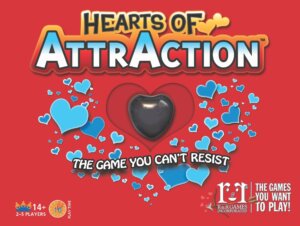 Hearts of AttrAction board game cover