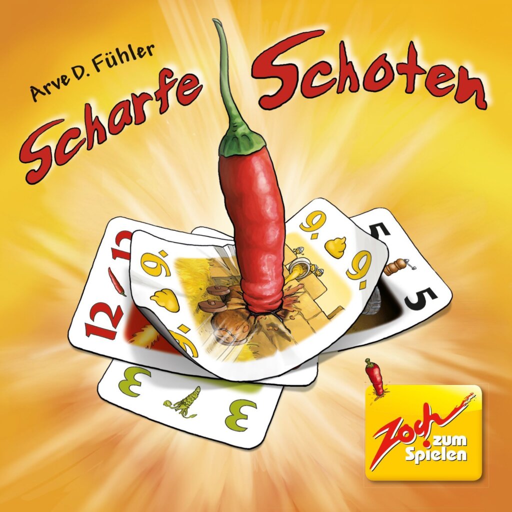 Scharfe Schoten board game cover