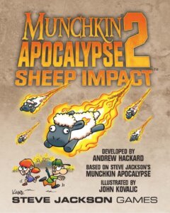 Munchkin Apocalypse 2: Sheep Impact board game cover