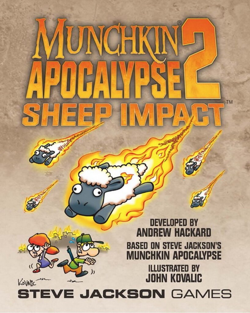 Munchkin Apocalypse 2: Sheep Impact board game cover