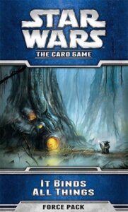 Star Wars: The Card Game – It Binds All Things board game cover