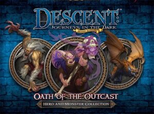 Descent: Journeys in the Dark (Second Edition) – Oath of the Outcast board game cover