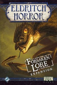 Eldritch Horror: Forsaken Lore board game cover