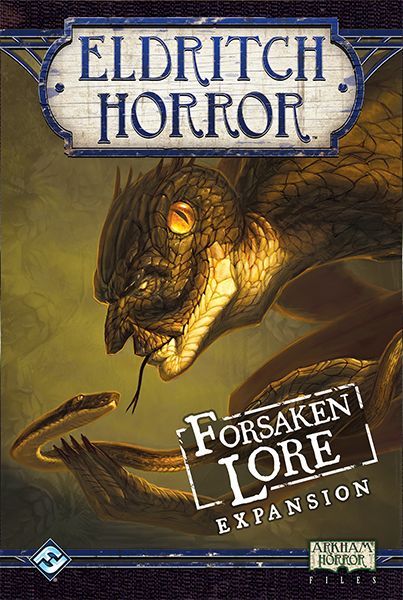 Eldritch Horror: Forsaken Lore board game cover