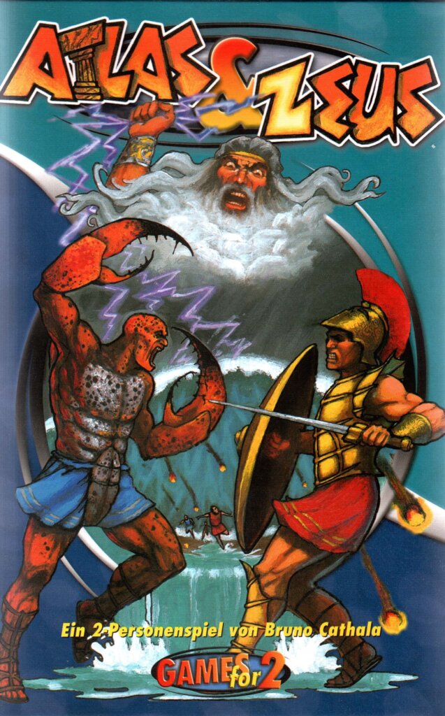 Atlas & Zeus board game cover