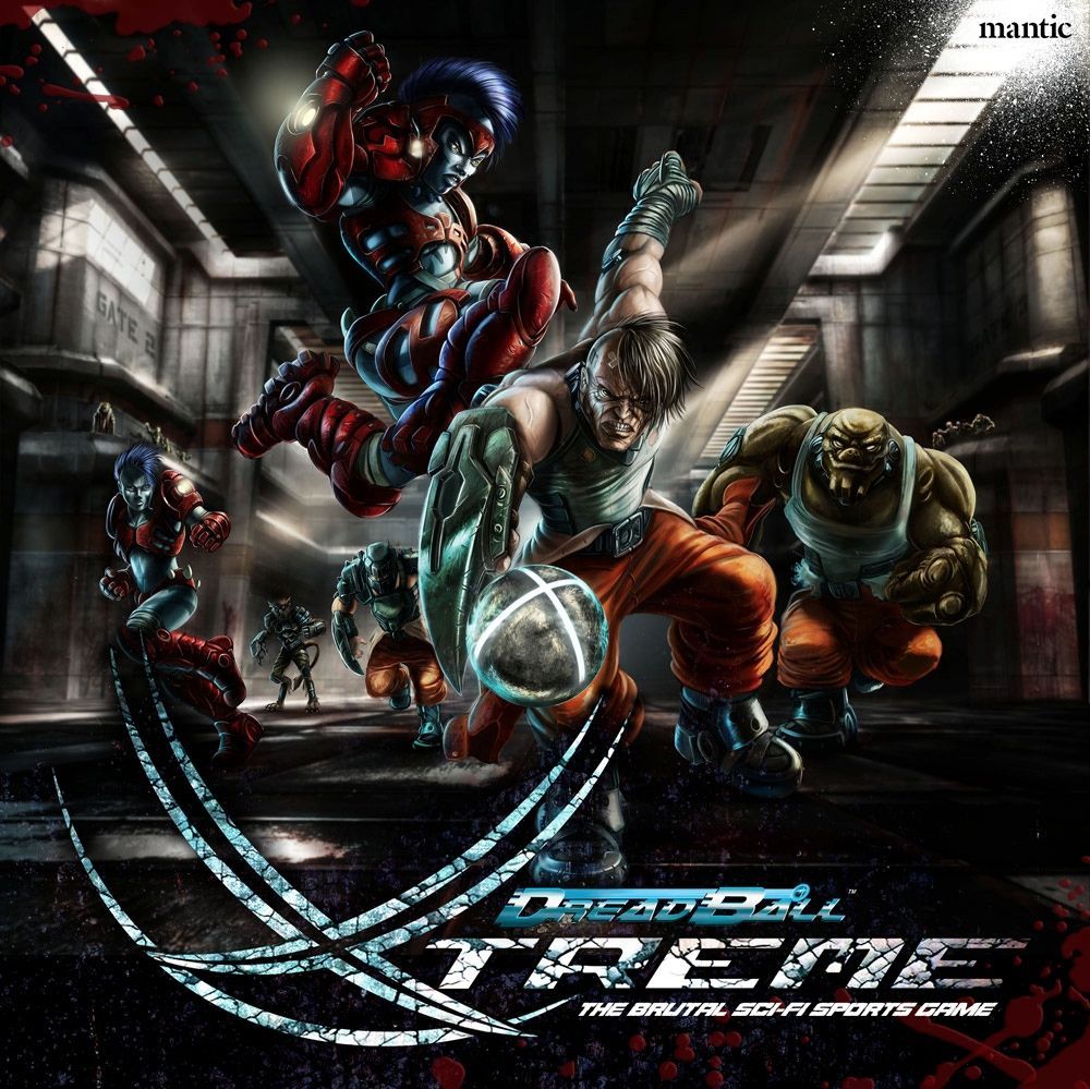 DreadBall Xtreme board game cover