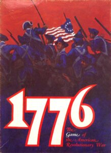 1776: The Game of the American Revolutionary War board game cover