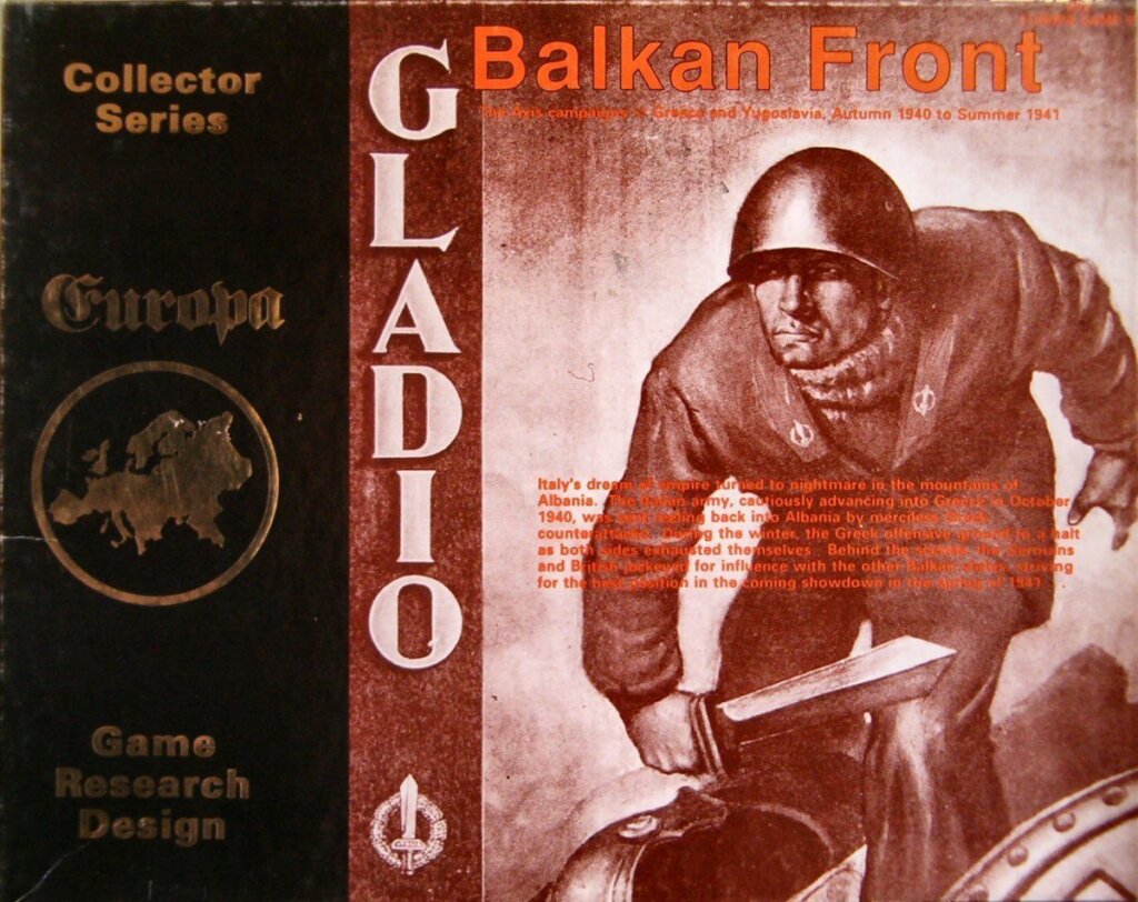 Balkan Front board game cover
