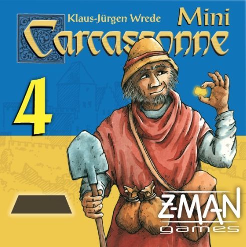 Carcassonne: The Gold Mines board game cover