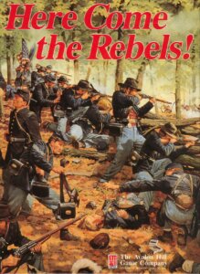 Here Come the Rebels board game cover