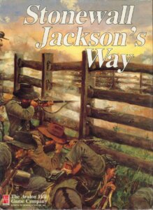 Stonewall Jackson’s Way board game cover